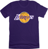 The Lebron's Basketball Team Purple Tee